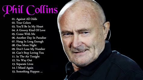 Phil Collins Hit Songs List