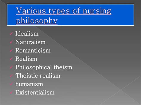 Philosophy Of Mental Health Nursing