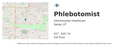 Intermountain Health Phlebotomist Pay