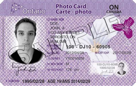 Photo Id Ontario