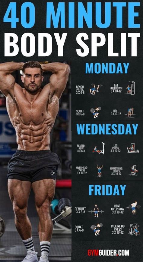 Pin On Gym Training Guides And Workout Plans