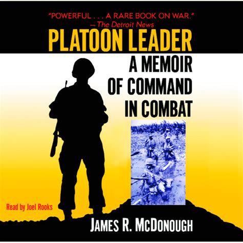 Platoon Leader By James R Mcdonough Penguin Random House Audio