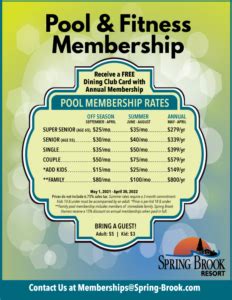 Pool Only Membership Near Me