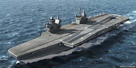 Porte Avions 2 Pa2 New French Navy Aircraft Carrier