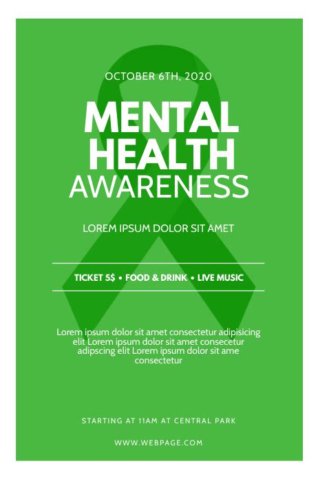 Poster Template Mental Health