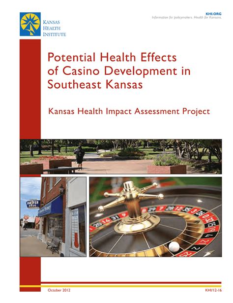 Potential Health Effects Of Casino Development In Southeast Kansas Community Commons