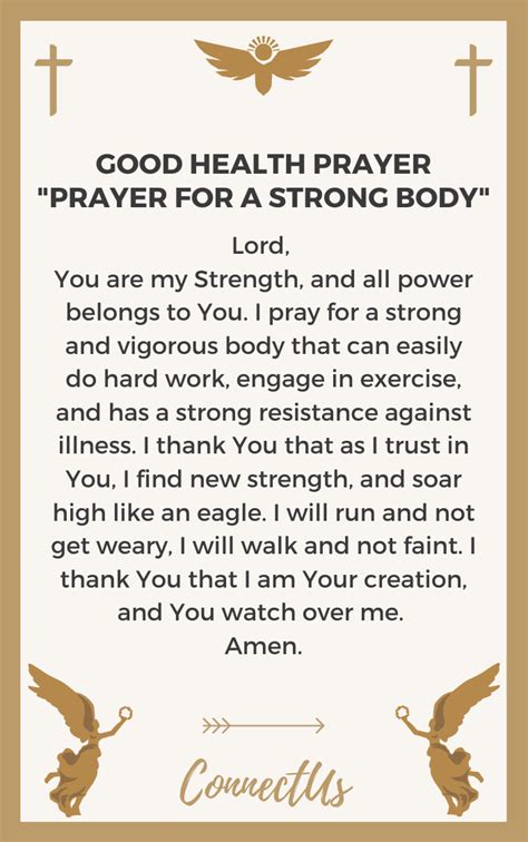 Powerful Prayer For Good Health