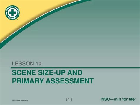 Ppt Scene Size Up And Primary Assessment Powerpoint Presentation