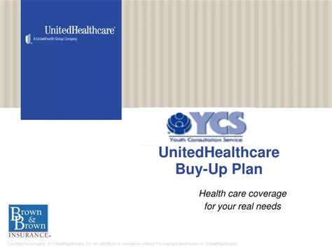 Ppt Unitedhealthcare Buy Up Plan Powerpoint Presentation Free