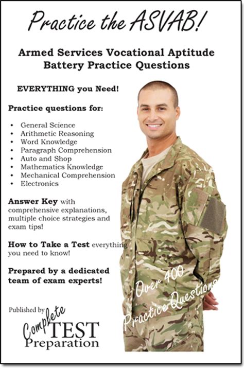 Practice The Asvab Armed Services Vocational Aptitude Battery Practice