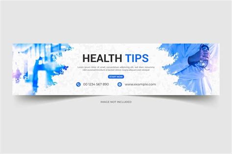 Premium Vector Medical Healthcare Corporate Linkedin Banner Template