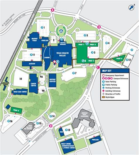 Presbyterian Hospital Dallas Campus Map