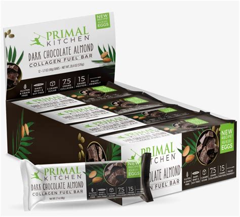 Primal Kitchen Chocolate Hazelnut Collagen Fuel Bar 1 7 Oz Food 4 Less