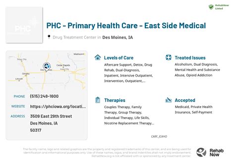 Primary Health Care Medical East Side Des Moines Ia Rehab Com