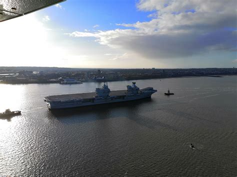 Prince Of Wales Leaving Liverpool