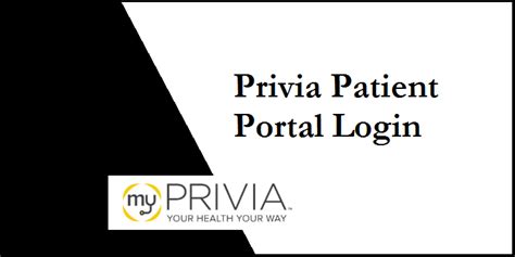 Privia Portal Sign In