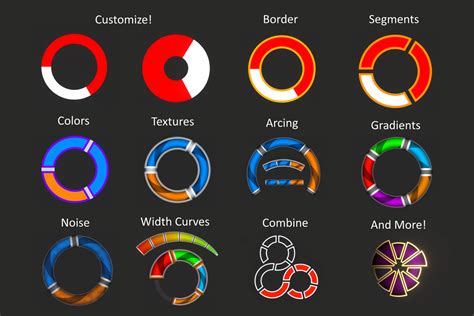 Procedural Circular Health And Progress Bars Pro