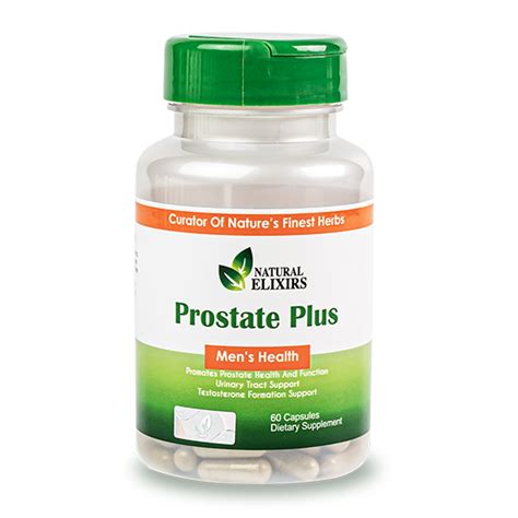 Prostate Plus 350Mg Natural Elixirs