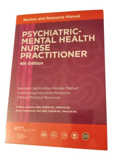 Psychiatric Mental Health Nurse Practitioner Review And Resource Manual 4Th Edition 9781935213796 Medicine Health Science Books Amazon Com