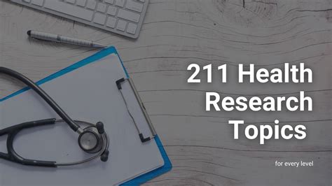 Public Health Research Topics 2022 Printable Templates Free