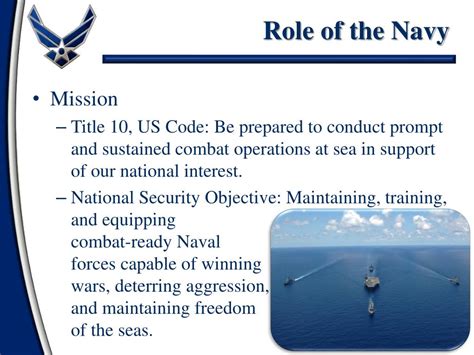 Purpose Of The Us Navy