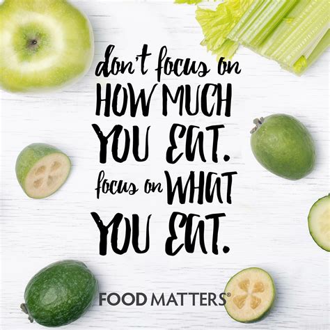 Quote About Healthy Food