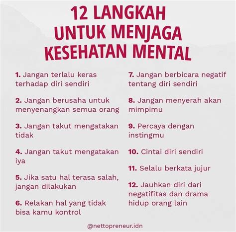 Quotes Mental Health Bahasa Indonesia