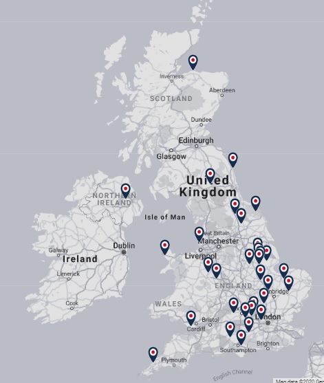 Raf Bases Worldwide Map