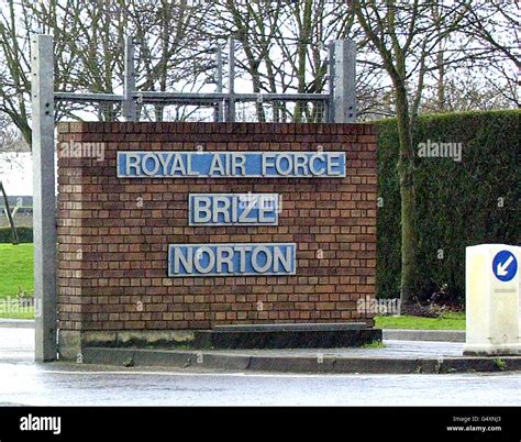 Raf Brize Norton Main Gate