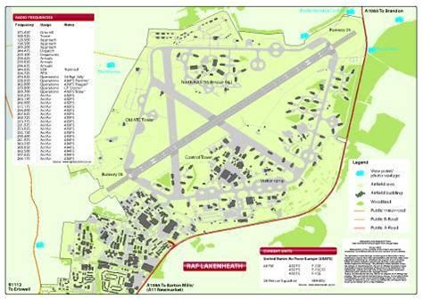 Raf Lakenheath Base Map