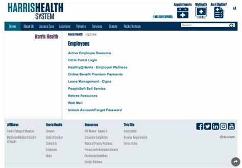 Readyset Login Harris Health