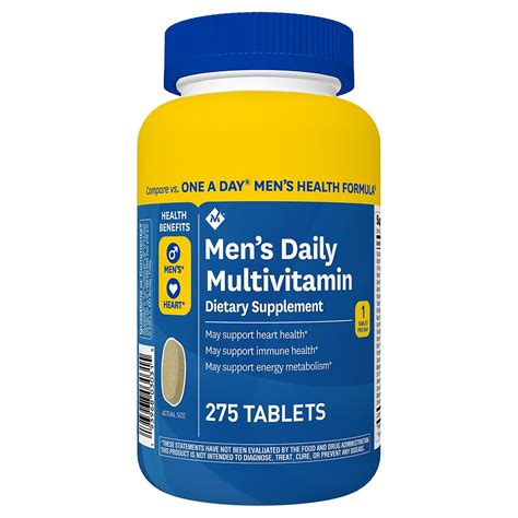 Recommended Dietary Supplements For Men