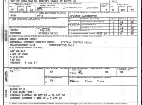 Reentry Code 3 On Dd214