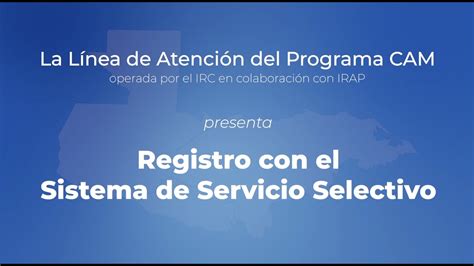 Registro Selectivo