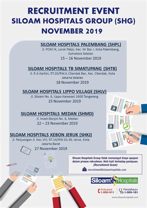 Rekrutmen Siloam Hospital