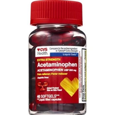 Related Searches Cvs Acetaminophen Gel