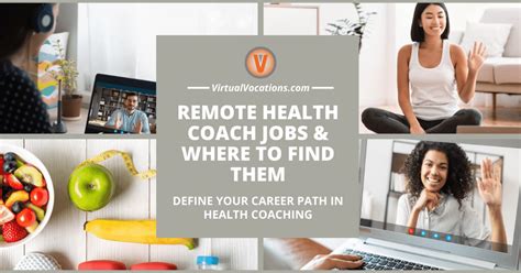 Remote Health Coach Jobs Available