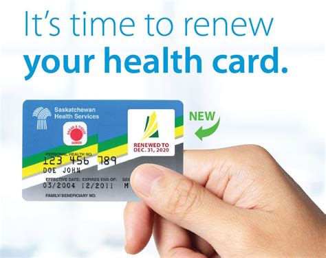 Renew Health Card