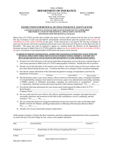 Renew Title Insurance License