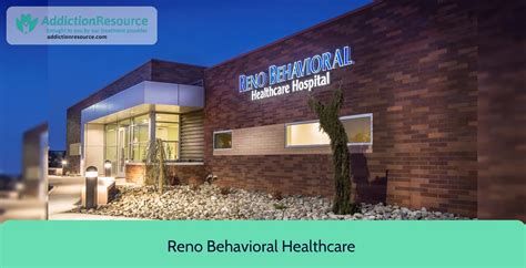 Reno Behavioral Healthcare Hospital Alamat