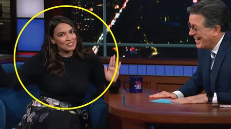 Rep Aoc Teases 2024 Presidential Run On Colbert Show