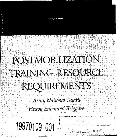 Requirements For Army National Guard