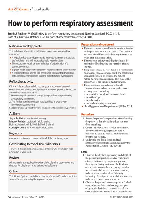 Respiratory Assessment Pdf