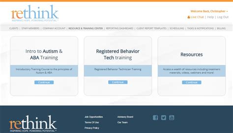 Rethink Behavioral Health Login Access