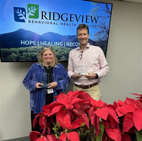 Ridgeview Mental Health Officials Win Top Awards