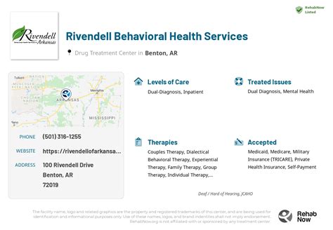 Rivendell Benton Ar Phone Number