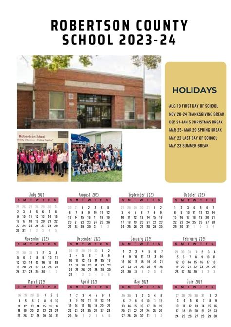 Robertson County Schools Ky Calendar