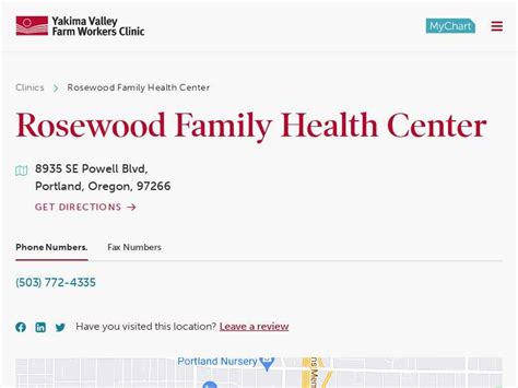 Rosewood Family Health Center Alamat