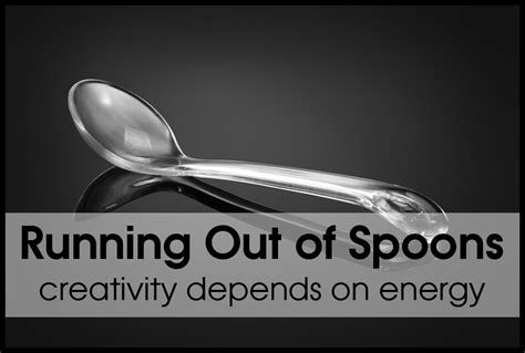 Running Out Of Spoons