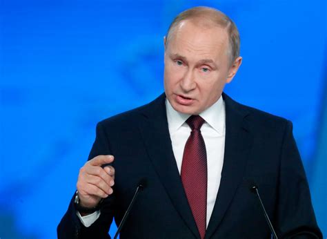 Russia Amp 39 S Vladimir Putin Warns Us Of Missiles If Trump Scraps Inf